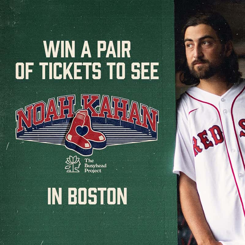 Noah Kahan × Red Sox Foundation — Win a Pair of Tickets in Boston